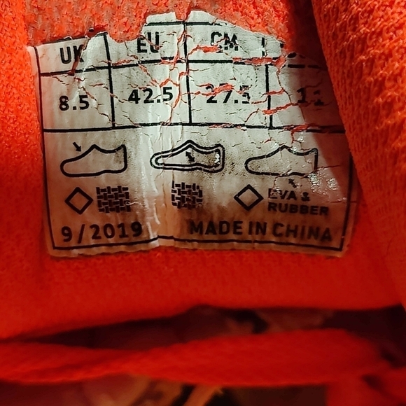 Inov-8 Women's Bare Athletic Orange Running Shoe Size 11 - Picture 8 of 8